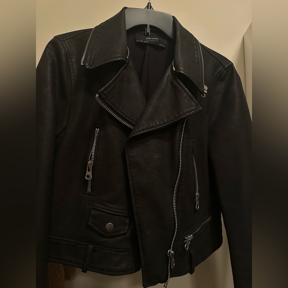 Zara leather Moro jacket
